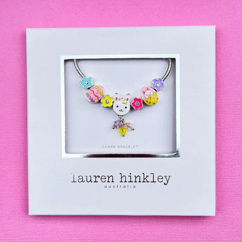 Lauren Hinkley Easter Bunny Charm Bracelet