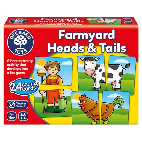 Orchard Games Farmyard Heads & Tails